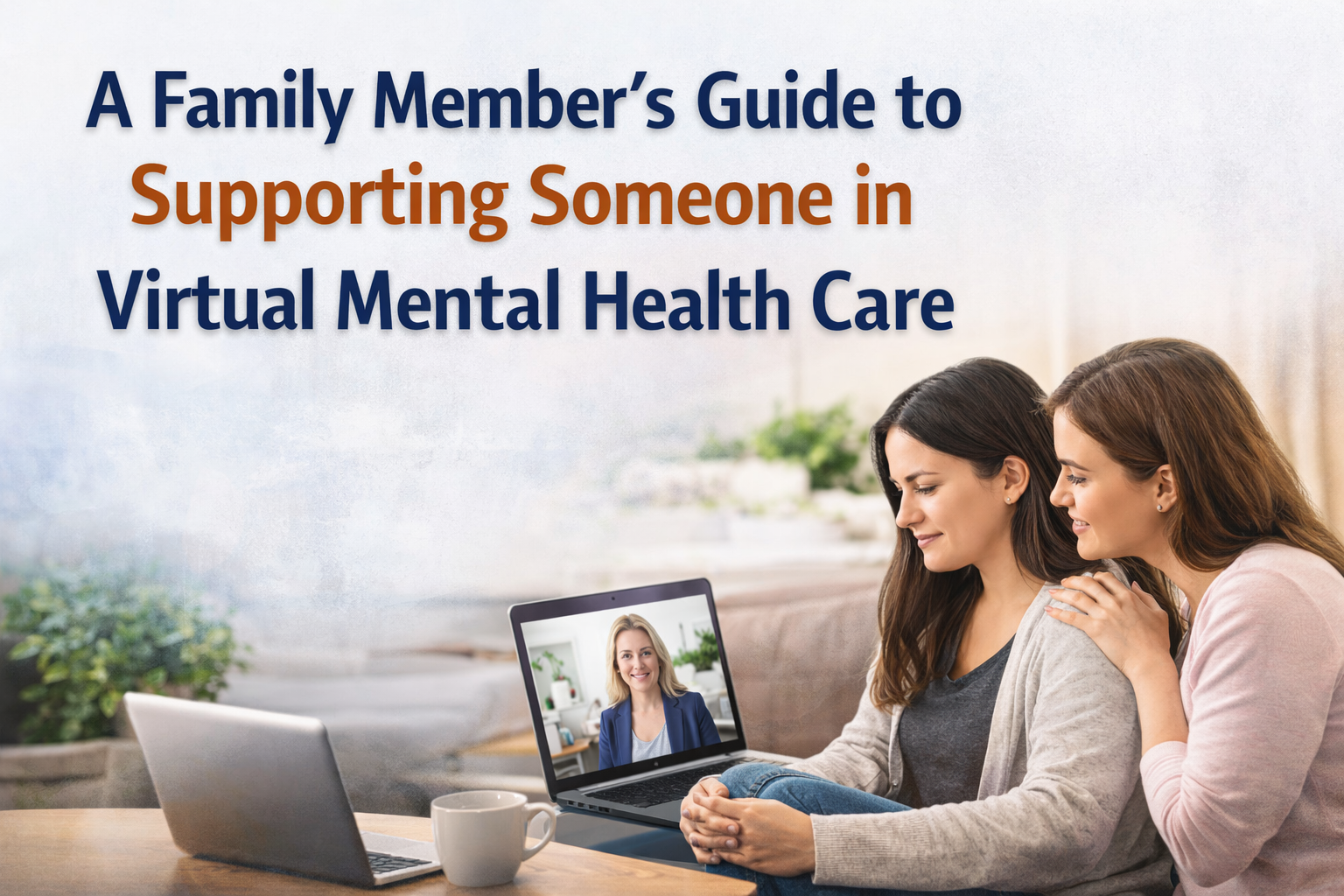 A Family Member’s Guide to Supporting Someone in Virtual Mental Health Care